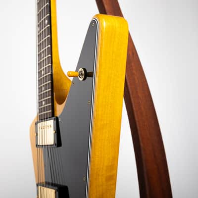 Gibson Custom 1958 Korina Explorer Black Pickguard, Natural | Demo image 7
