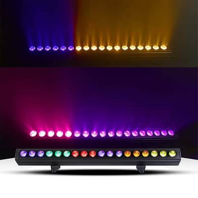 Bauer Atomic 18x10W RGBWA-UV LED with Motorized Zoom LED Pixel Bar image 1