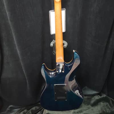 Sire Larry Carlton S7 Flame Maple Top Electric Guitar Transparent Blue image 4