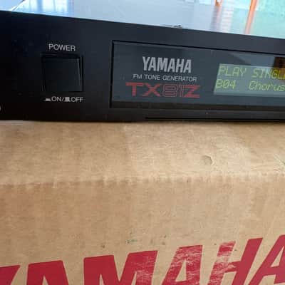 Yamaha TX81Z Rackmount FM Tone Generator 1987 - 1988 - Black image 2