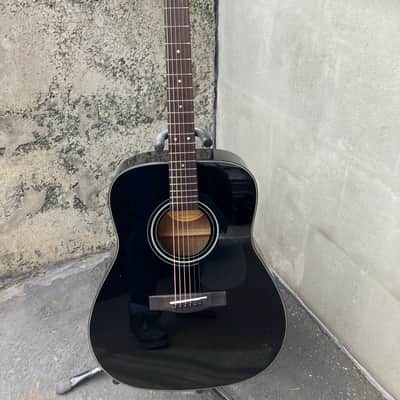 Yamaha F335 - Black w/ Upgrades Bone Nut/Saddle, Fretwork, Low Action image 1