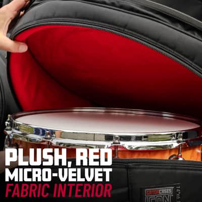 Gator Cases ICON Series Premium Snare Drum Bag; 14" x 6.5"; (GP-ICON-1465SD) image 4