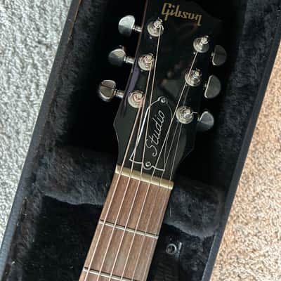 Gibson J-45 Studio Walnut Gloss 2022 Antique Natural with Gibson Hard Case image 8