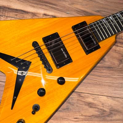 Dean USA Dave Mustaine KORINA VMNT #45 of 50 2022 - Korina image 5