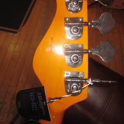 Jay Turser Solid "P" Style Maple Neck 4-String Black Electric Bass JTB-400C-BK-4 w/ Cosmetic Scratches on the Back* image 6