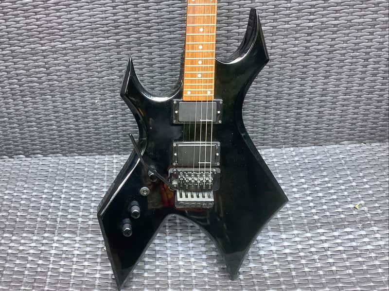 B.C. Rich Warlock Lefty Left Handed hand // Platinum PRO // With Seymour Duncan blackout Humbuckers image 1
