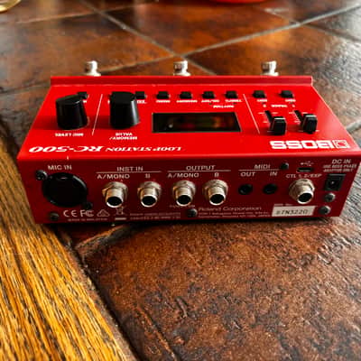 Boss RC-500 Loop Station 2020 - Present - Red image 3
