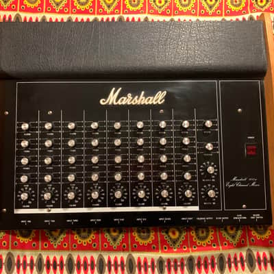 very rare Marshall 8 Channel Mixer 100w 1978 - Vintage Mixer with Spring Reverb, Power Amplifier and Preams image 17