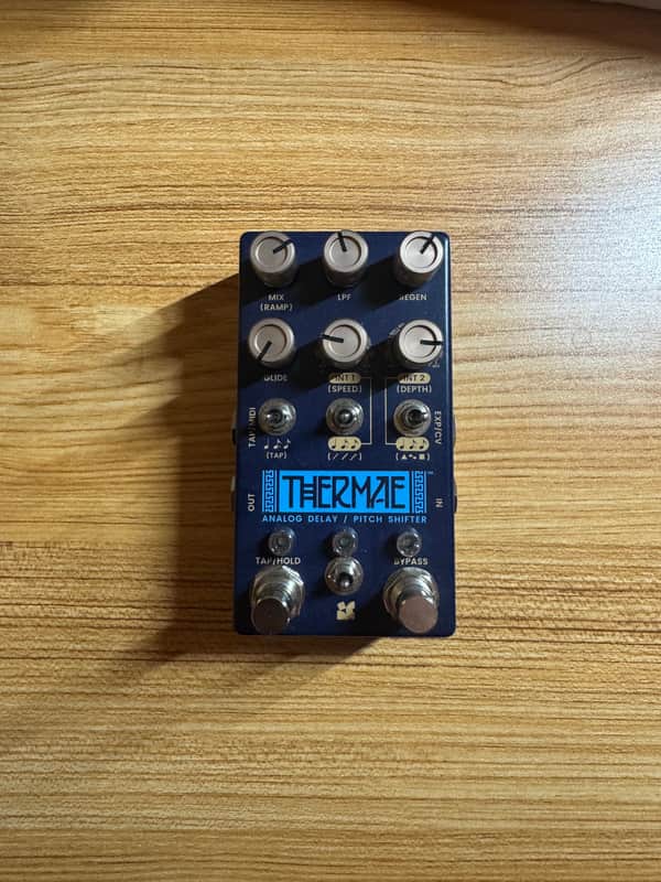 Chase Bliss Audio Thermae Analog Delay and Harmonizer 2018 - 2024 Blue