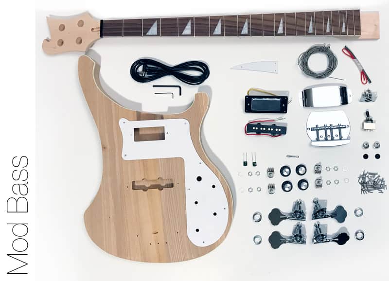 DIY Electric Bass Guitar Kit - Mod Bass Guitar Kit image 1