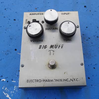 Electro-Harmonix Big Muff V1 Vintage 1970's PNP Triangle image 1