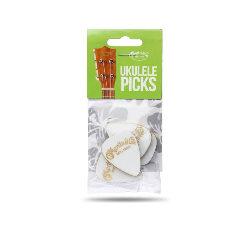Martin Ukulele Picks - 2.5mm (4) image 1