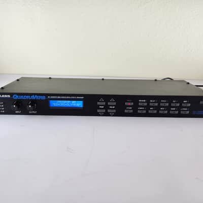Alesis QuadraVerb 20k Bandwidth Simultaneous Digital Effects Processor 1990s - Black image 3