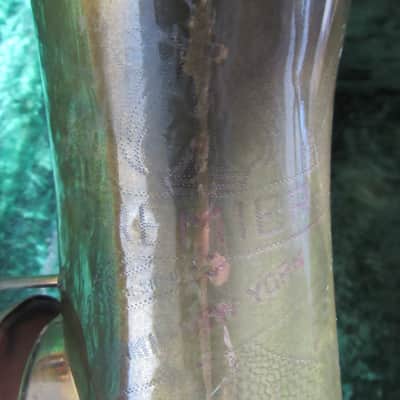 Sorkin Music Company Premier c or B flat tenor melody saxophone in good working condition image 7
