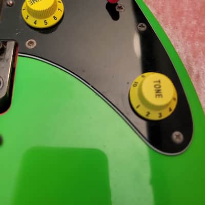 Ibanez JEM777-LG Steve Vai Signature with Edge Tremolo 1987 - 1988 - Loch Ness Green image 8