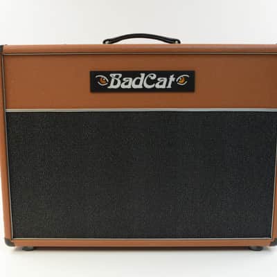 Bad Cat Panther R Head & S-212 Cabinet Brown Ostrich Tolex image 9