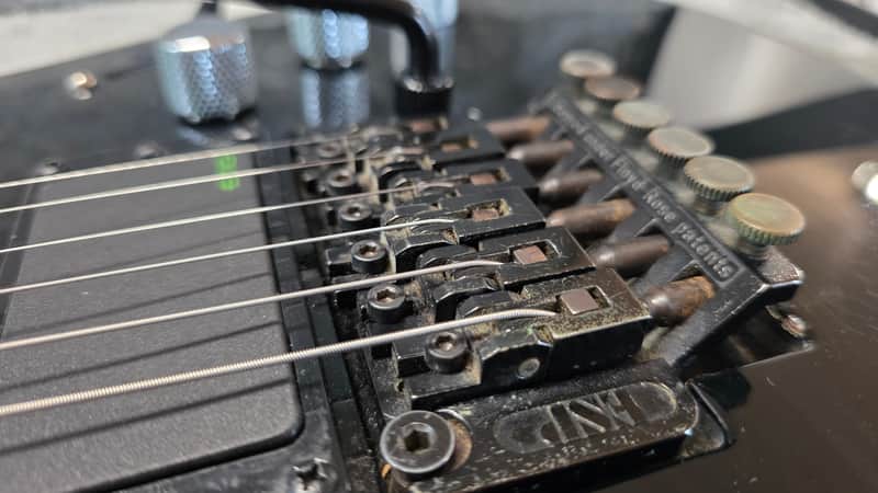 1993 ESP M-II Hammett Custom FIRST Kirk Hammett Metallica Signature Guitar MII KH2 KH-2 Schaller German Floyd Rose Custom Shop image 1