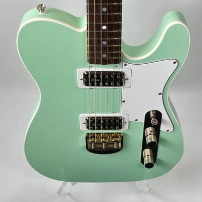 Elliott Guitars Halocaster Custom 2021 Surf Green E-Tron Pickups NEW (Authorized Dealer) image 7