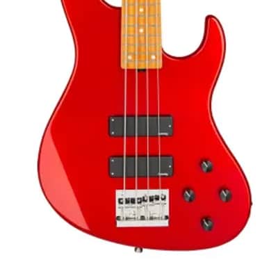 Sadowsky MetroExpress 24-Fret Modern Bass, Roasted Maple Fingerboard, 4-String - Solid Candy Apple Red Metallic High Polish image 2