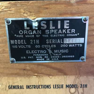 Immagine Hammond B-3 Organ with Leslie 21H Speaker – Vintage Classic Rig - 9