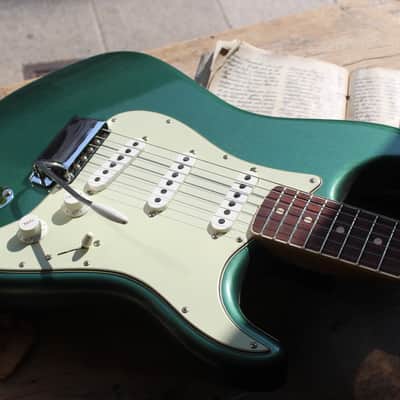 FENDER Custom Shop 1960 Strat Closet Classic Journeyman, Aged Sherwood Green Metallic, HARDCASE, 3, 60 KG image 8