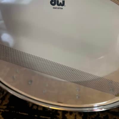 DW 3.14" x 14" Collector's Series Maple Pi Snare Drum - Black Oyster w/ Chrome Hardware image 5