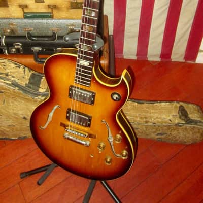 1966 Epiphone E452T Sorrento w/ Vintage Gibson Humbuckers Sunburst image 2