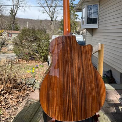 2010 Left handed Taylor 716ce with ES1 Electronics Vintage Sunburst image 9