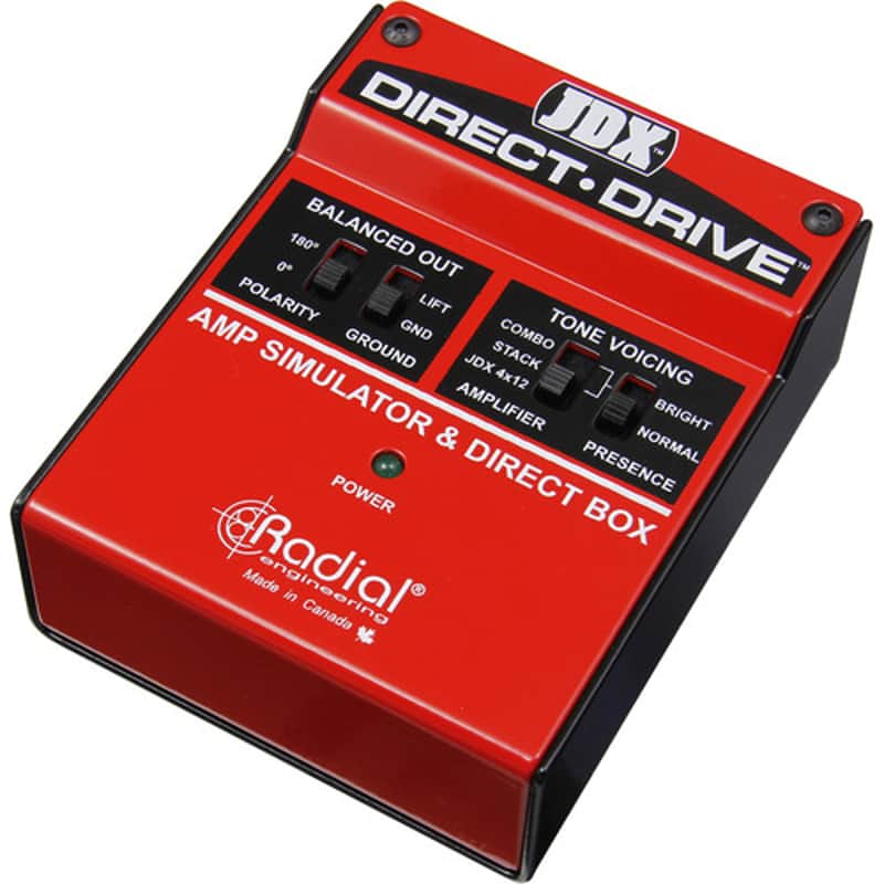 Radial JDX Direct-Drive Active Guitar Amp Direct Box image 1