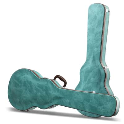 Electric Guitar Hard Case, Wooden Hard-Shell Waterproof Latch Padding image 1