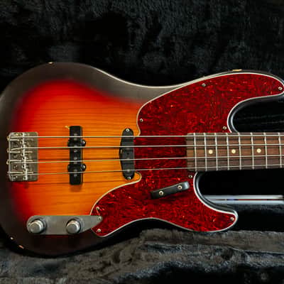 Nash Guitars PB/J-55 Sunburst image 2