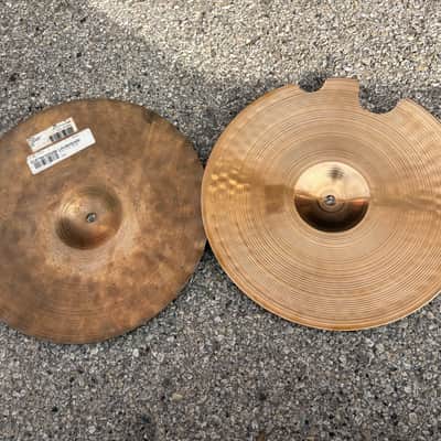 Paiste Sound Edge 2002 1970s -Hi Hats  Vintage Stamped image 5