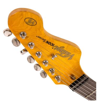 Vintage Icon Series V6 Distressed SSS - Sunset Sunburst image 4