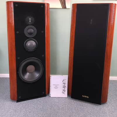 Infinity Kappa 8 Vintage Speakers ~FULLY RESTORED~ Piano Finish ! LOOK ! image 1