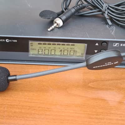 Sennheiser Diversity Reciver EM100-EW100+Hedmic me3 image 2
