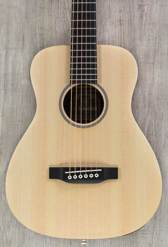 Mint Martin X Series LX1E Little Martin Acoustic-Electric Guitar, Natural image 1