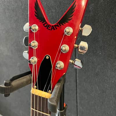 Dean  Baby Z 1982  USA made Electric Guitar Candy Apple Red  w/OHSC image 7