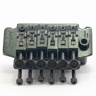 1990s Charvel Fine Tune Tremolo Guitar Bridge – Black (Short Block) image 1