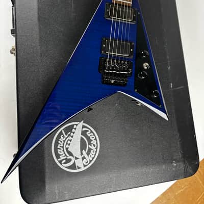 Jackson PS3 1996 Japan* - Blue Transparent over Curly Maple, EMG Pickup upgrades! Heavy duty Jackson Hardshell case included! image 16