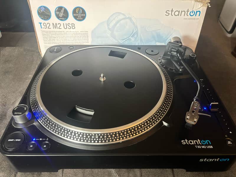 Stanton T.92 M2 USB Direct-Drive Turntable | Reverb