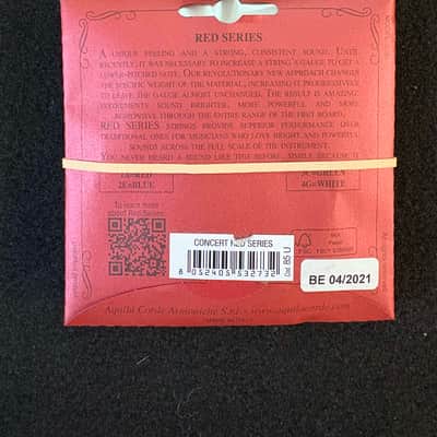 6 PACKS - Aquila 85U Red Series Concert Ukulele Strings - Key of C 2010s - Standard image 2