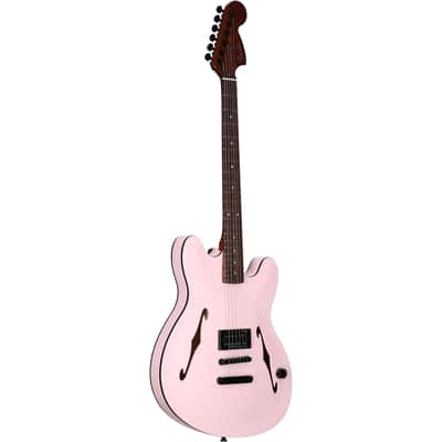 Fender Tom DeLonge Starcaster Electric Guitar, Satin Shell Pink image 2
