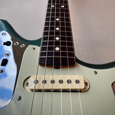 RARE 2014 Fender Johnny Marr Signature Jaguar Sherwood Green w/OHC + Case Candy & Tags Only 250 Made image 6
