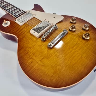 Gibson Les Paul Standard Reissue 1959 Historic Custom Shop 2005 Iced Tea Burst image 10