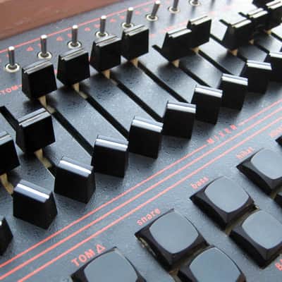 (13) Brand New/NOS Slider Caps For Linn LM-1 Drum Computer - Full Set - MINT!