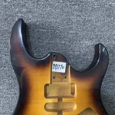 Tobacco Burst HSH Basswood Guitar Body image 3