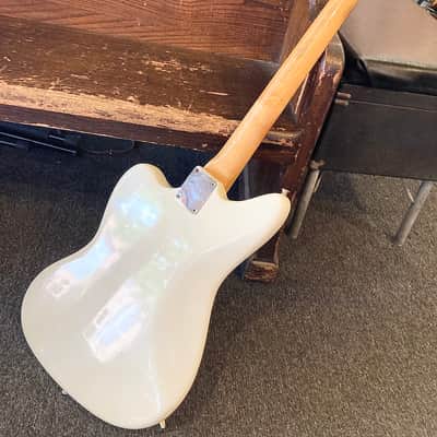 Fender Jaguar 1962 - 1965 - White Refin with Matching Headstock image 13