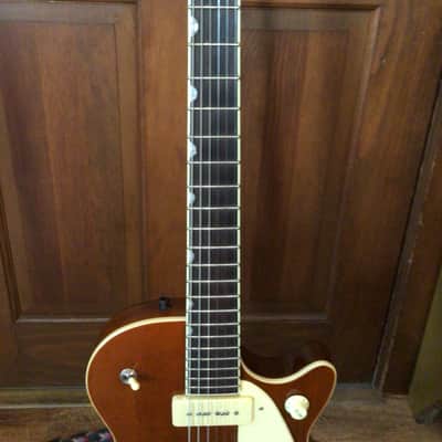 Gretsch Gretsch G2215-P90 Streamliner Junior Jet Club P90 Electric Guitar 2000's - Single Barrel Stain image 3