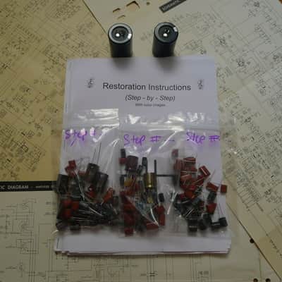 Kenwood 9 restoration kit filter capacitor repair rebuild fix image 1