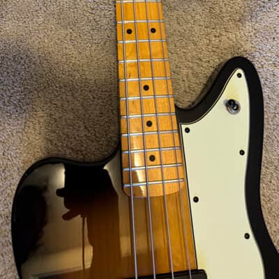 Fender Pawn Shop Series Reverse Jaguar Bass 2013 - 2-Color Sunburst image 8